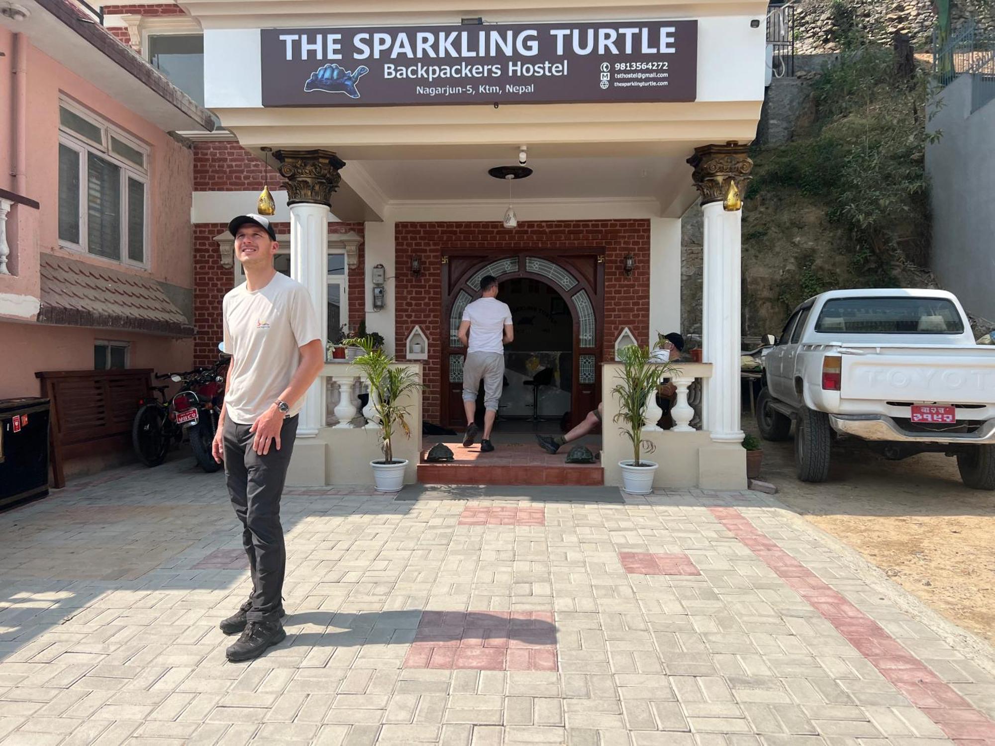 The Sparkling Turtle Backpackers Hostel Kathmandu Exterior foto